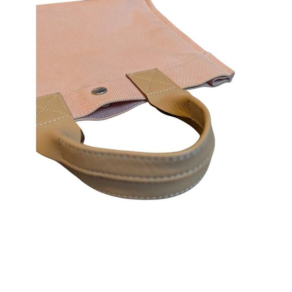 Burberry Blue Label Authentic Pink and Beige Canvas Mini Tote - Picture 12 of 13